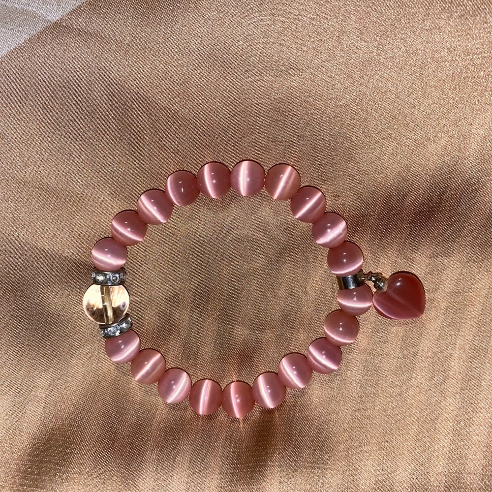 Pink Crystal Bracelet